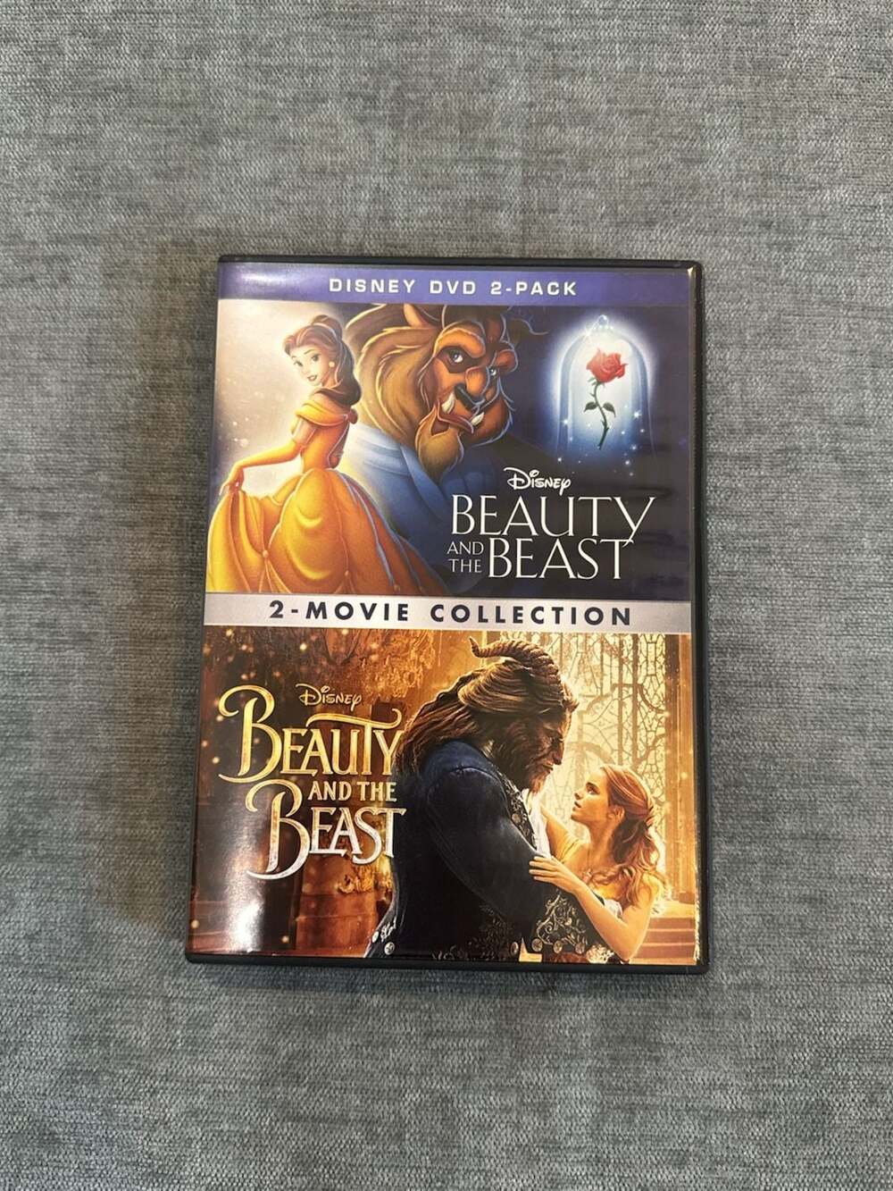 Beauty and the Beast 2-Movie Collection DVD (Animated & Live-Action)